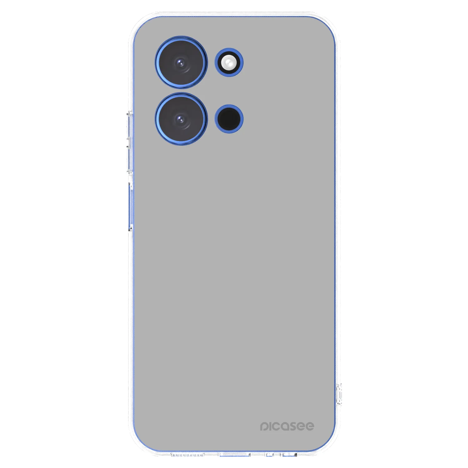Picasee Xiaomi Redmi 15C 4G Hülle - Transparentes Silikon - Stone
