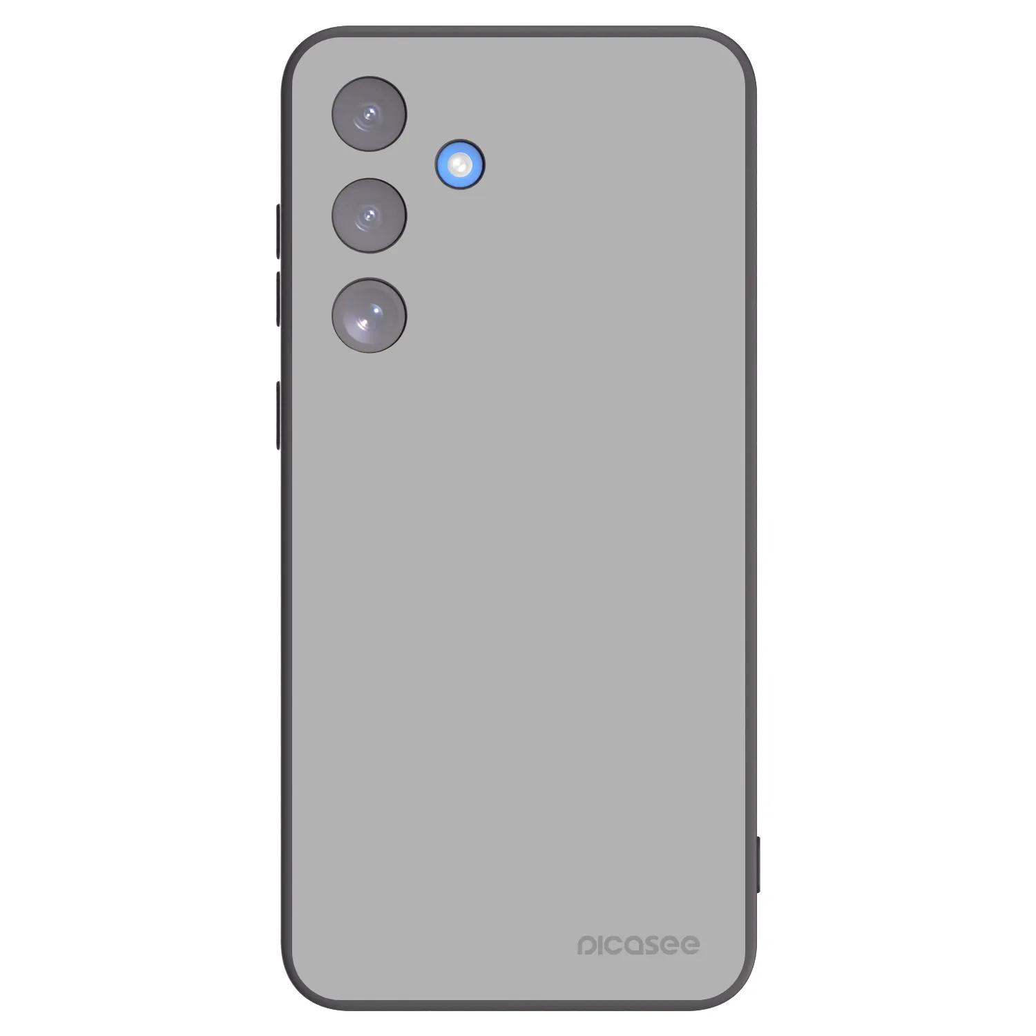 Picasee Samsung Galaxy S25 FE 5G Hülle - Schwarzes Silikon - Stone