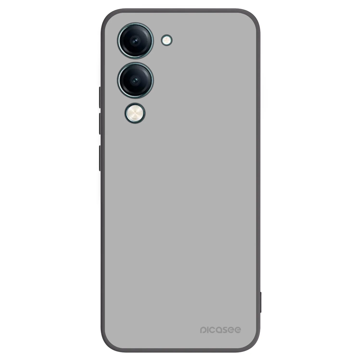 Picasee Vivo Y29s 5G Hülle - Schwarzes Silikon - Stone