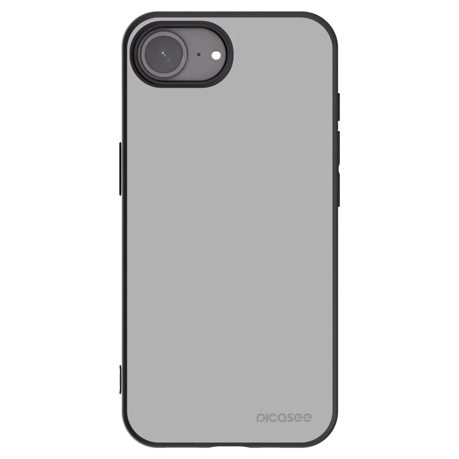 Picasee Apple iPhone 17e Hülle - Schwarzes Silikon - Stone