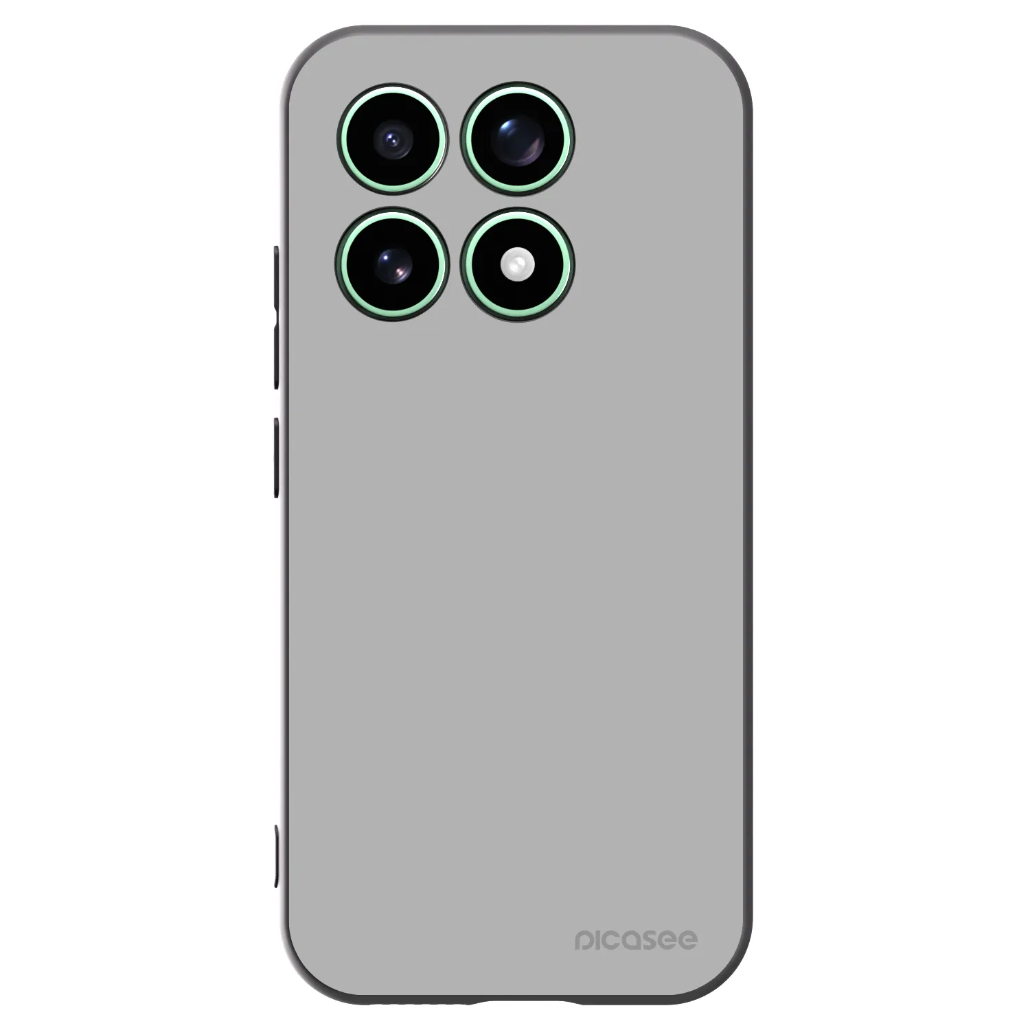 Picasee Xiaomi 17 Hülle - Schwarzes Silikon - Stone
