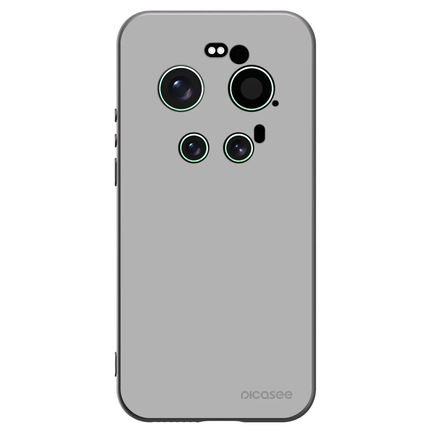 Picasee Xiaomi 17 Ultra Hülle - Schwarzes Silikon - Stone