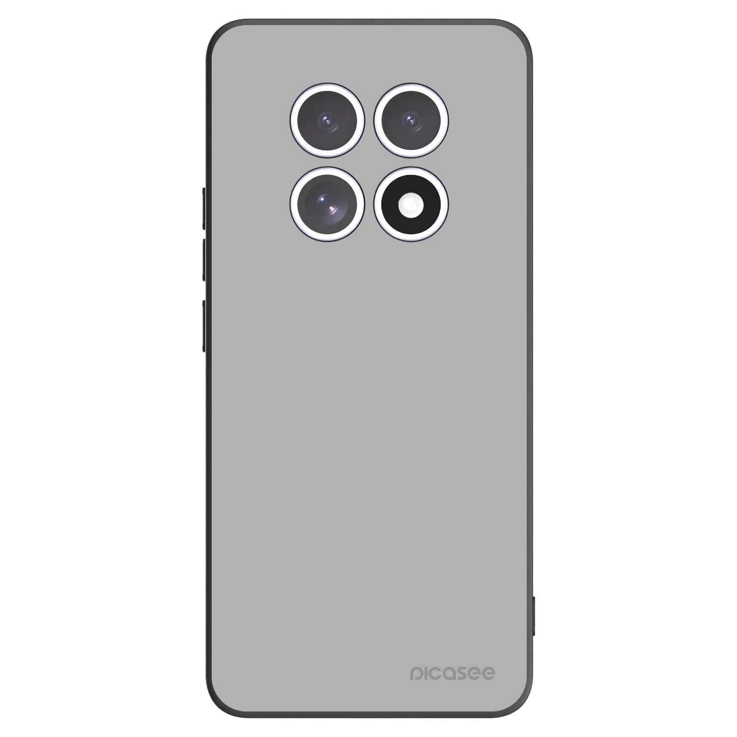 Picasee Xiaomi Redmi Note 15 5G Hülle - Schwarzes Silikon - Stone