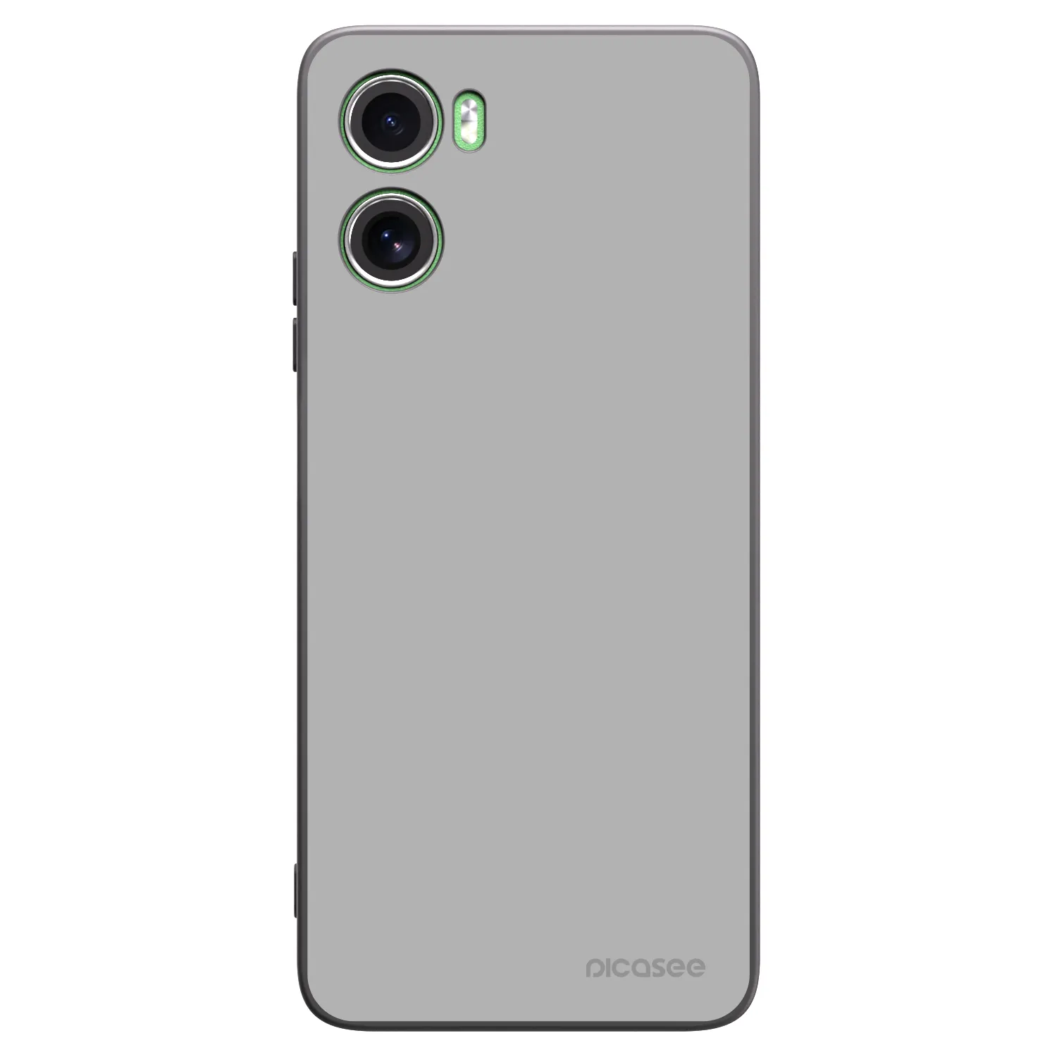 Picasee Motorola Moto G06 Hülle - Schwarzes Silikon - Stone