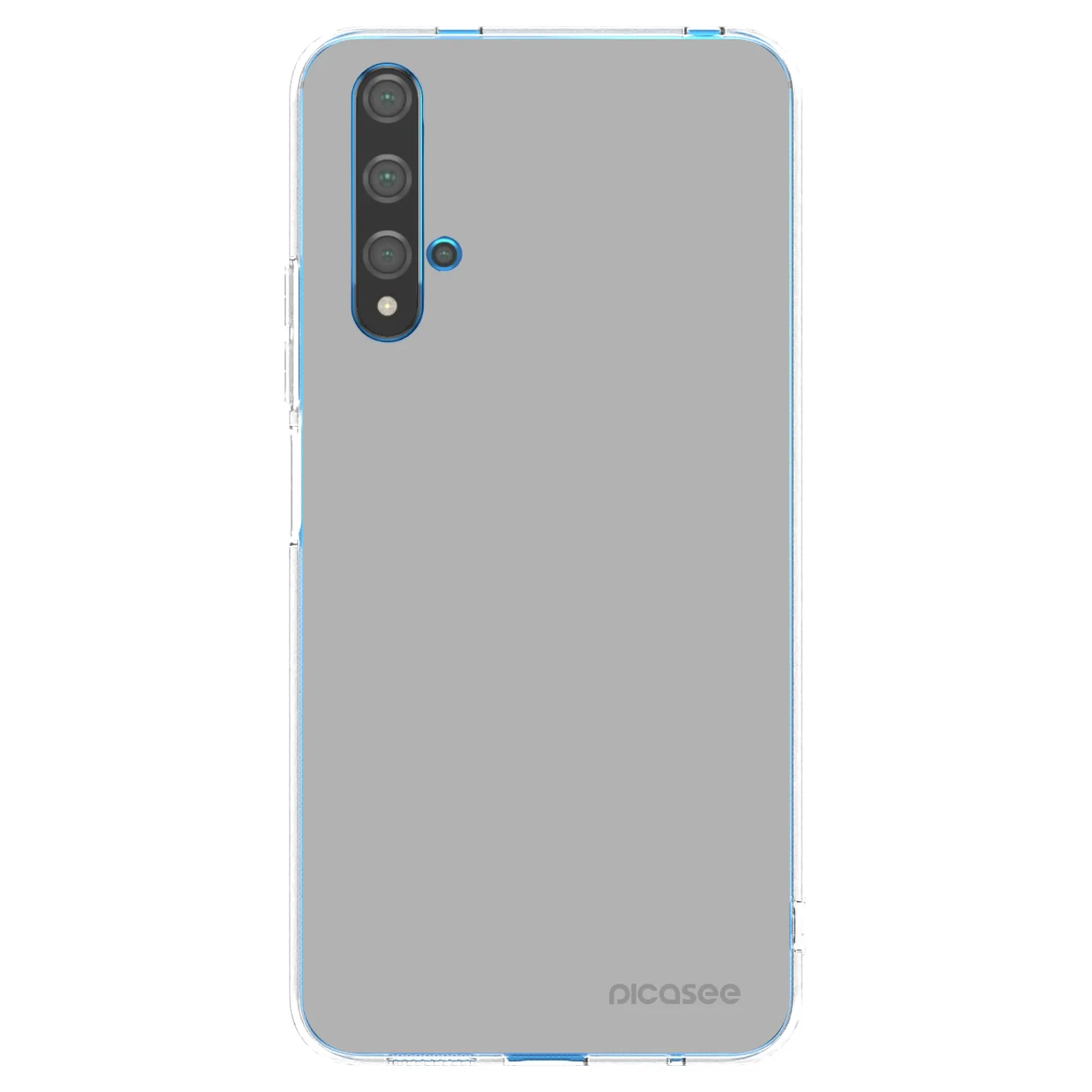 Picasee Huawei Nova 5T Hülle - Transparentes Silikon - Stone