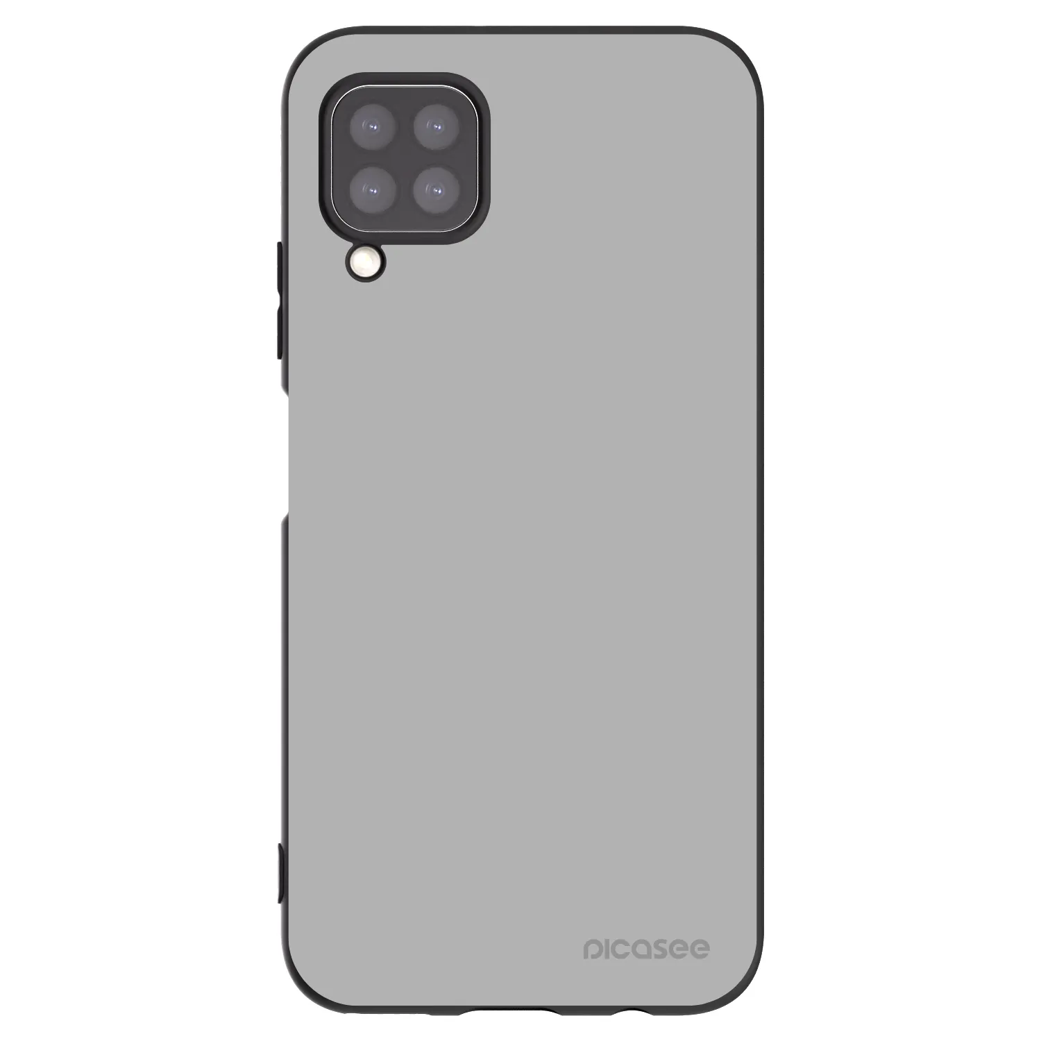 Picasee Huawei P40 Lite Hülle - Schwarzes Silikon - Stone