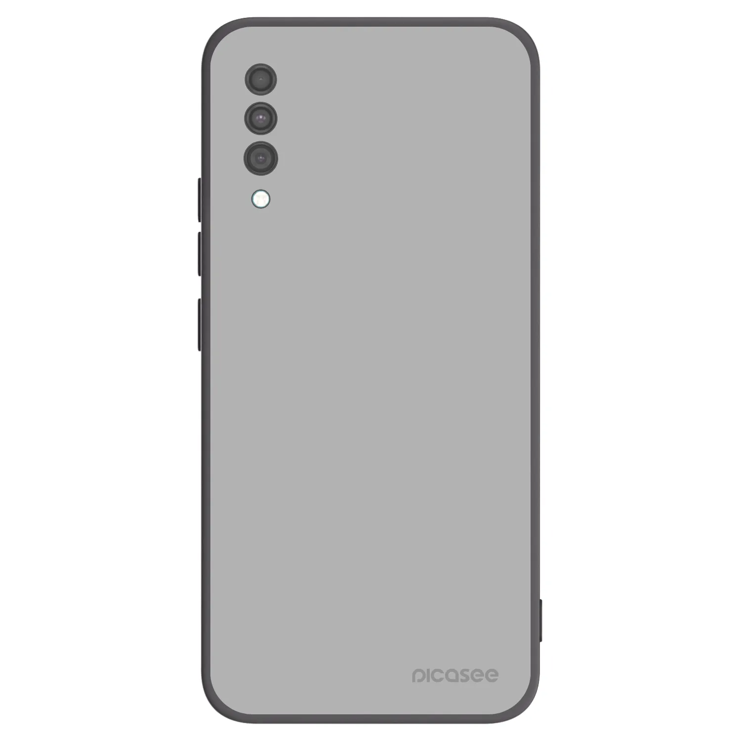 Picasee Samsung Galaxy A30s A307F Hülle - Schwarzes Silikon - Stone