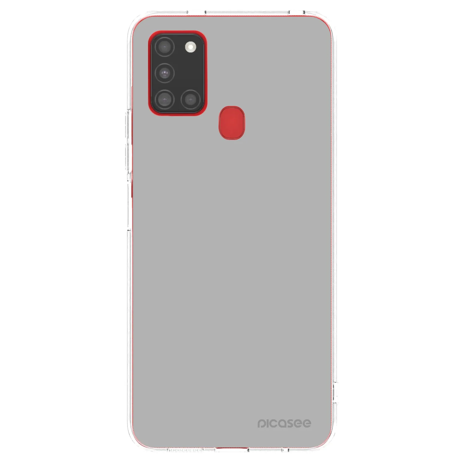 Picasee Samsung Galaxy A21s Hülle - Transparentes Silikon - Stone