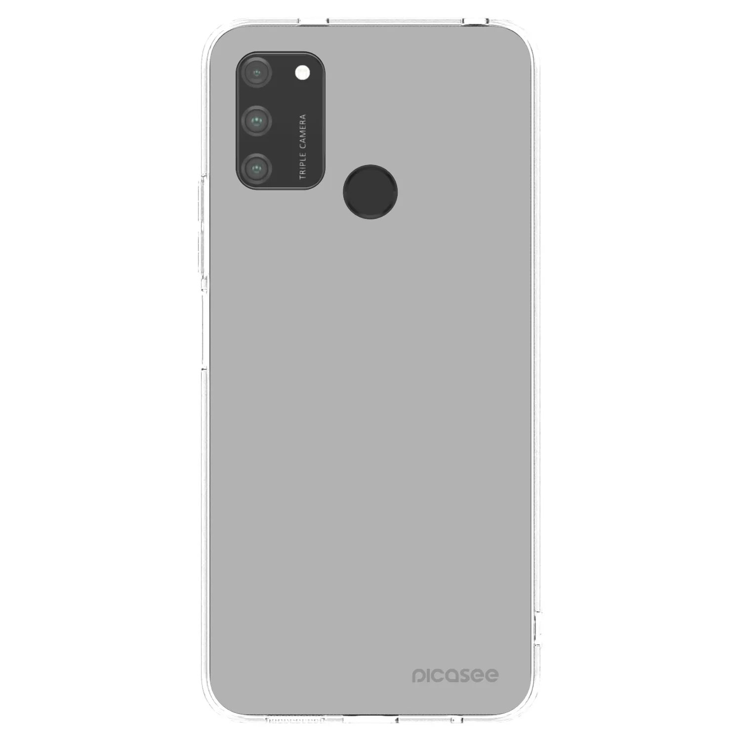 Picasee Honor 9A Hülle - Transparentes Silikon - Stone