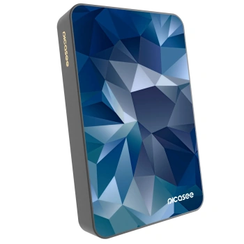 Picasee Powerbank mit MagSafe 10 000 mAh Grau - Wallpaper