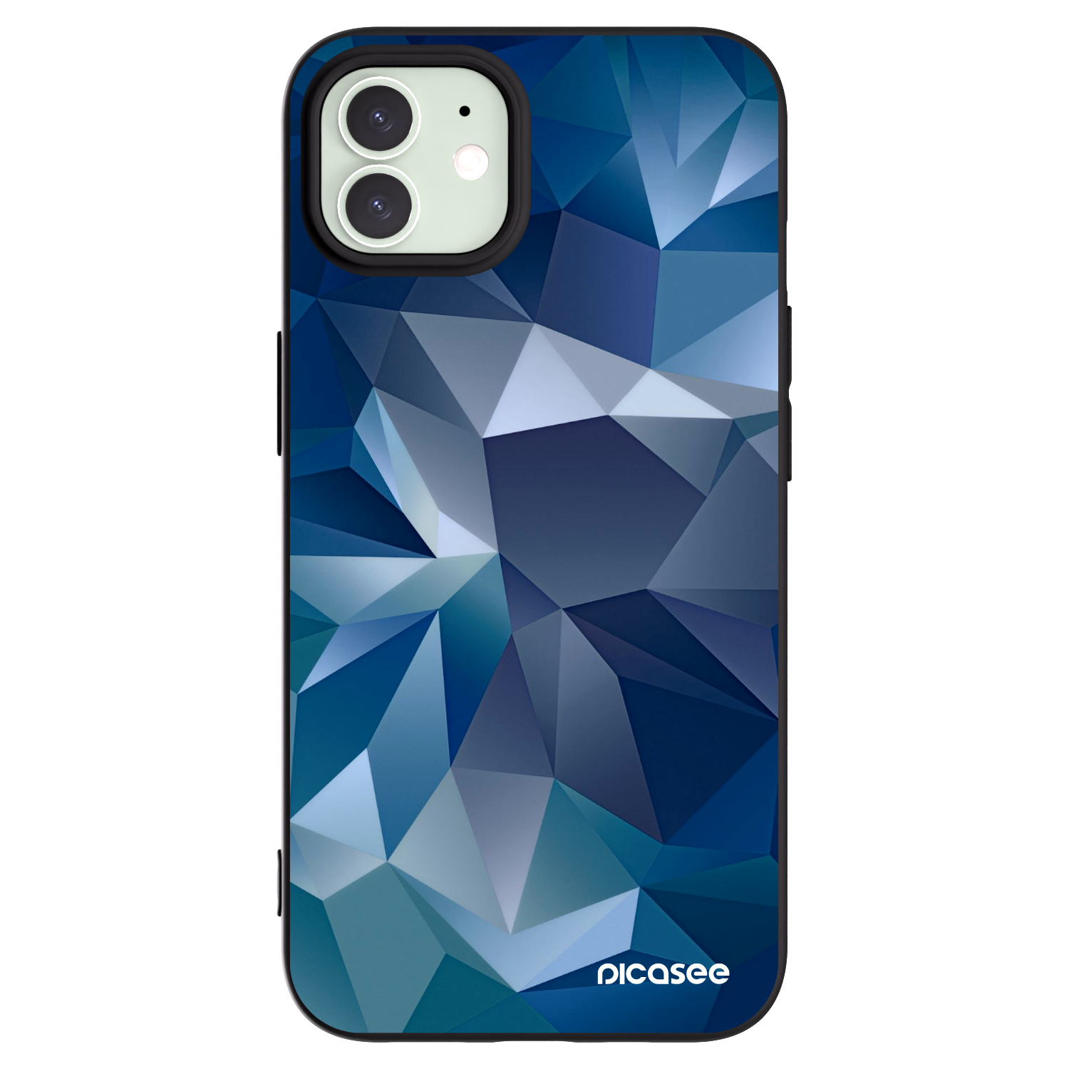 Picasee Apple iPhone 12 Pro Hülle - Schwarzes Silikon - Wallpaper