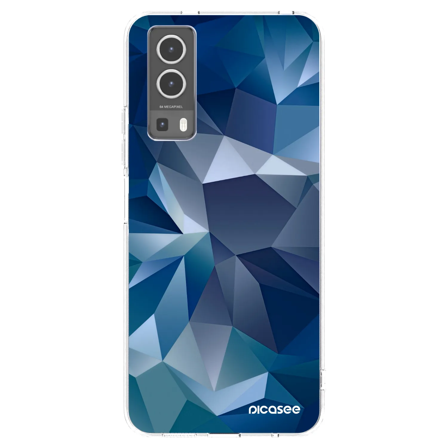 Picasee Vivo Y72 5G Hülle - Transparentes Silikon - Wallpaper