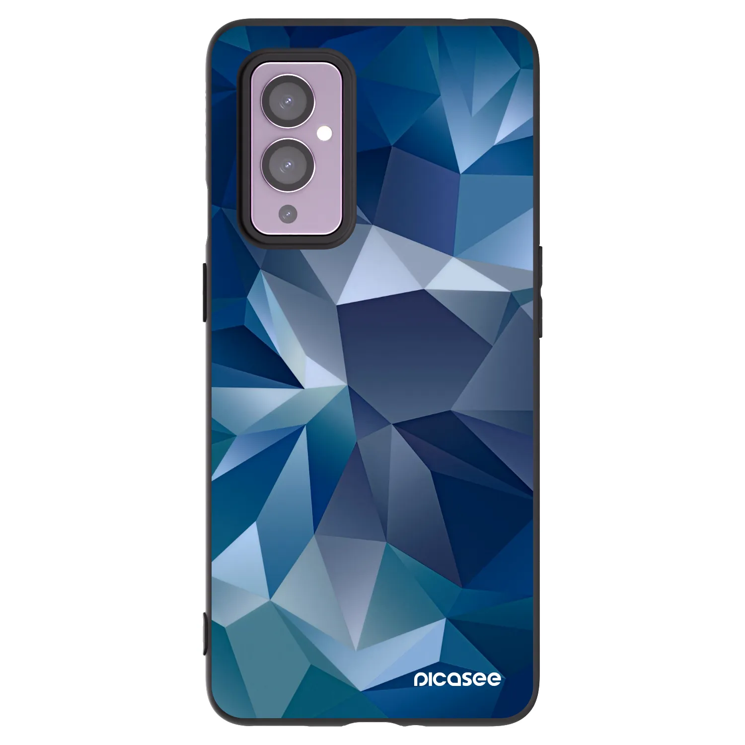 Picasee OnePlus 9 Hülle - Schwarzes Silikon - Wallpaper