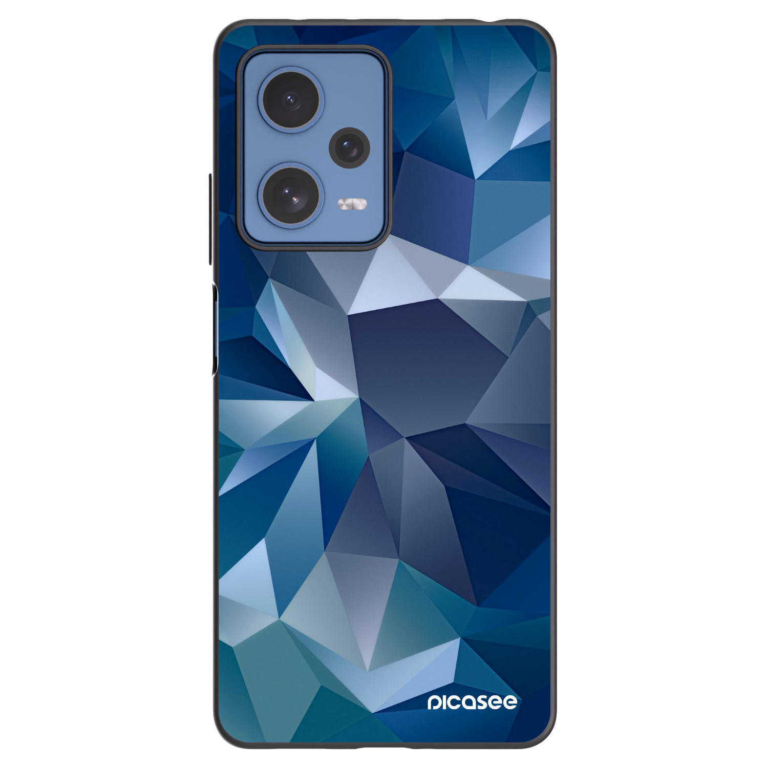 Picasee Xiaomi Redmi Note 12 Pro 5G Hülle - Schwarzes Silikon - Wallpaper