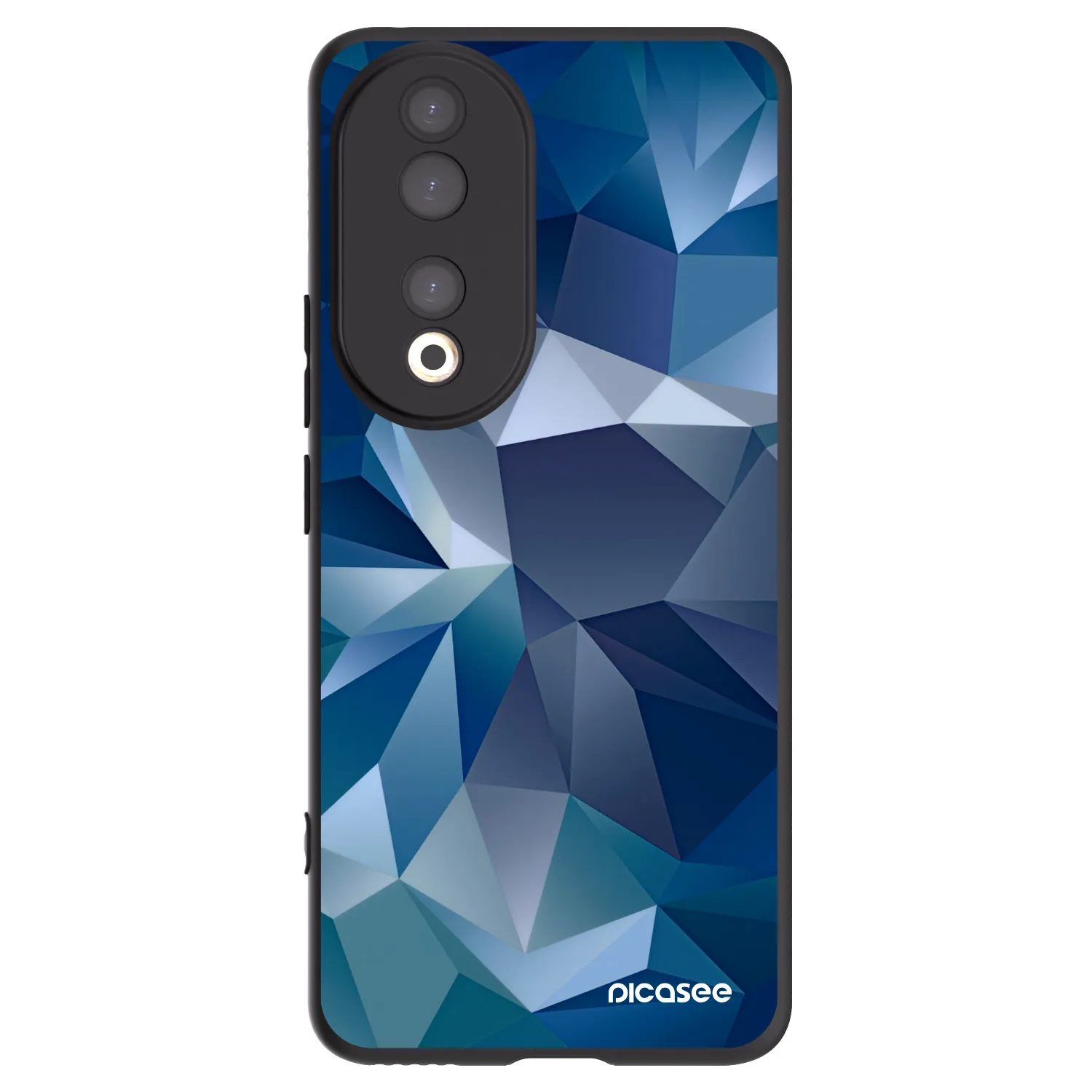 Picasee Honor 90 5G Hülle - Schwarzes Silikon - Wallpaper