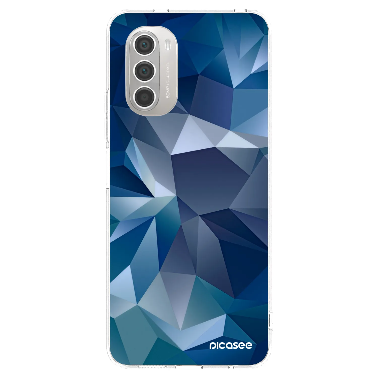 Picasee Motorola Moto G51 Hülle - Transparentes Silikon - Wallpaper