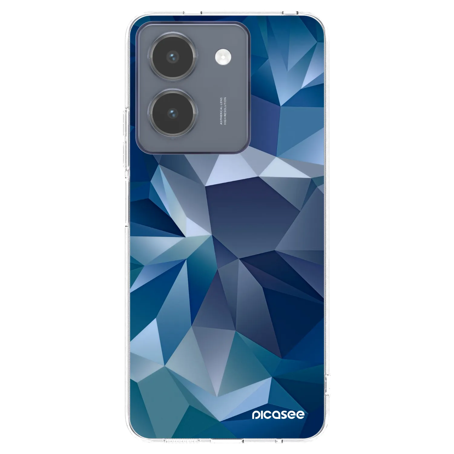 Picasee Vivo Y36 4G Hülle - Transparentes Silikon - Wallpaper