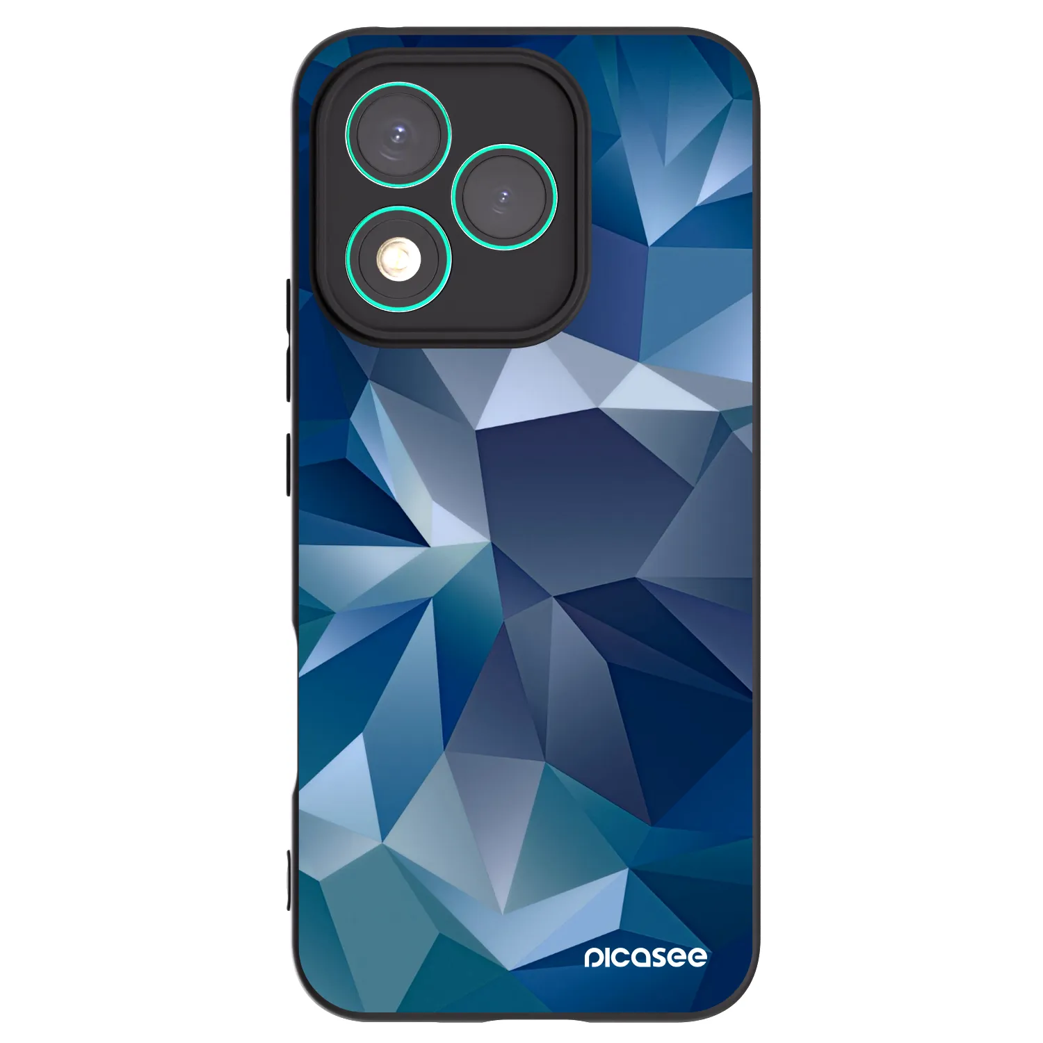 Picasee Honor 400 Lite 5G Hülle - Schwarzes Silikon - Wallpaper