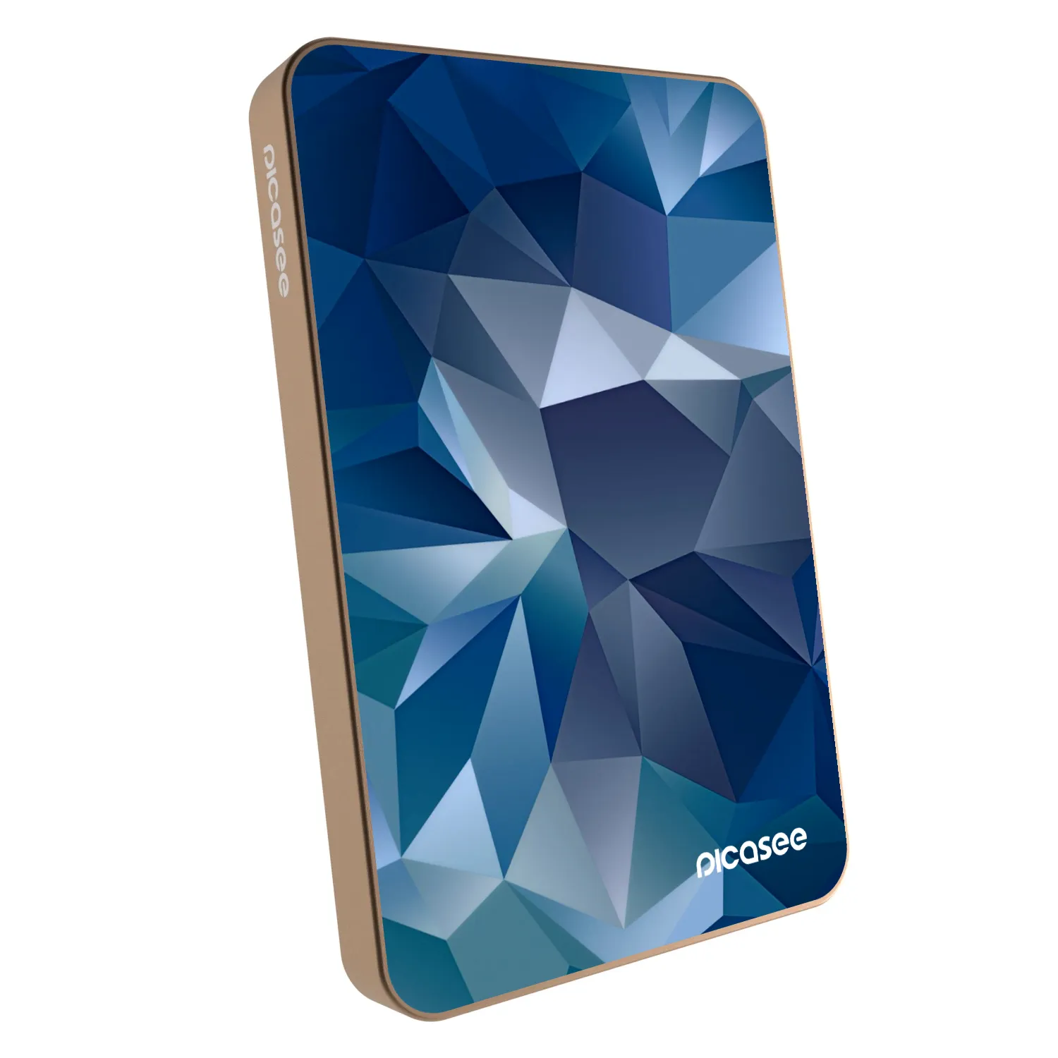 Picasee Powerbank mit MagSafe 5 000 mAh Golden - Wallpaper