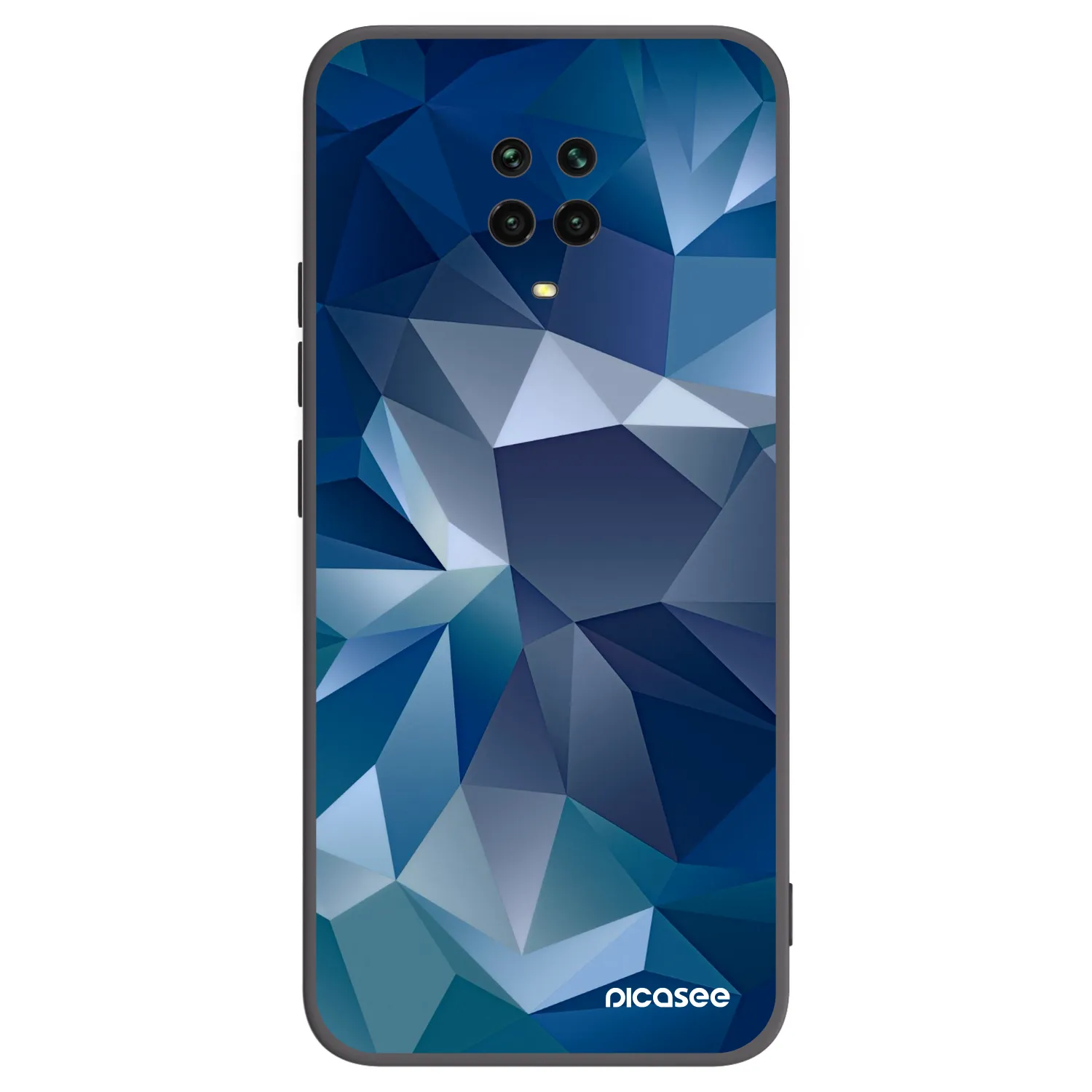 Picasee Xiaomi Redmi Note 9S Hülle - Schwarzes Silikon - Wallpaper