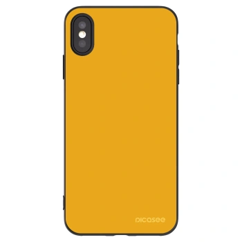 Picasee Apple iPhone XS Max Hülle - Schwarzes Silikon - Sun