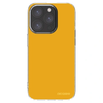 Picasee Apple iPhone 15 Pro Hülle - Transparentes Silikon - Sun