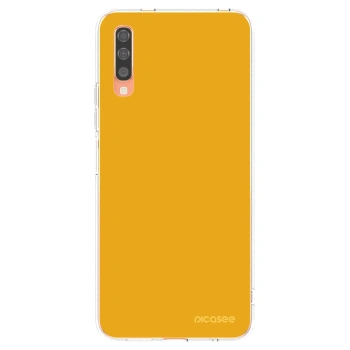 Picasee Samsung Galaxy A70 A705F Hülle - Transparentes Silikon - Sun