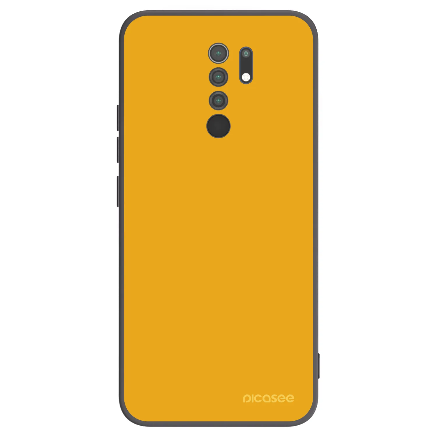 Picasee Xiaomi Redmi 9 Hülle - Schwarzes Silikon - Sun