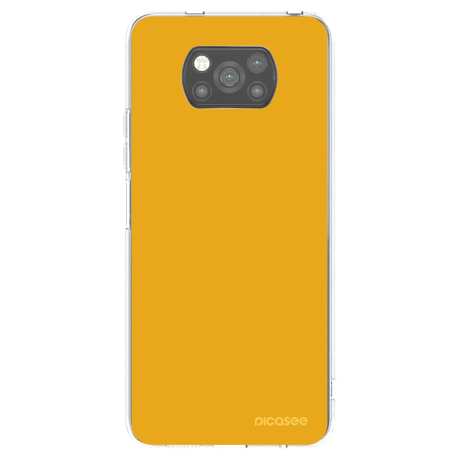Picasee Xiaomi Poco X3 Hülle - Schwarzes Silikon - Sun