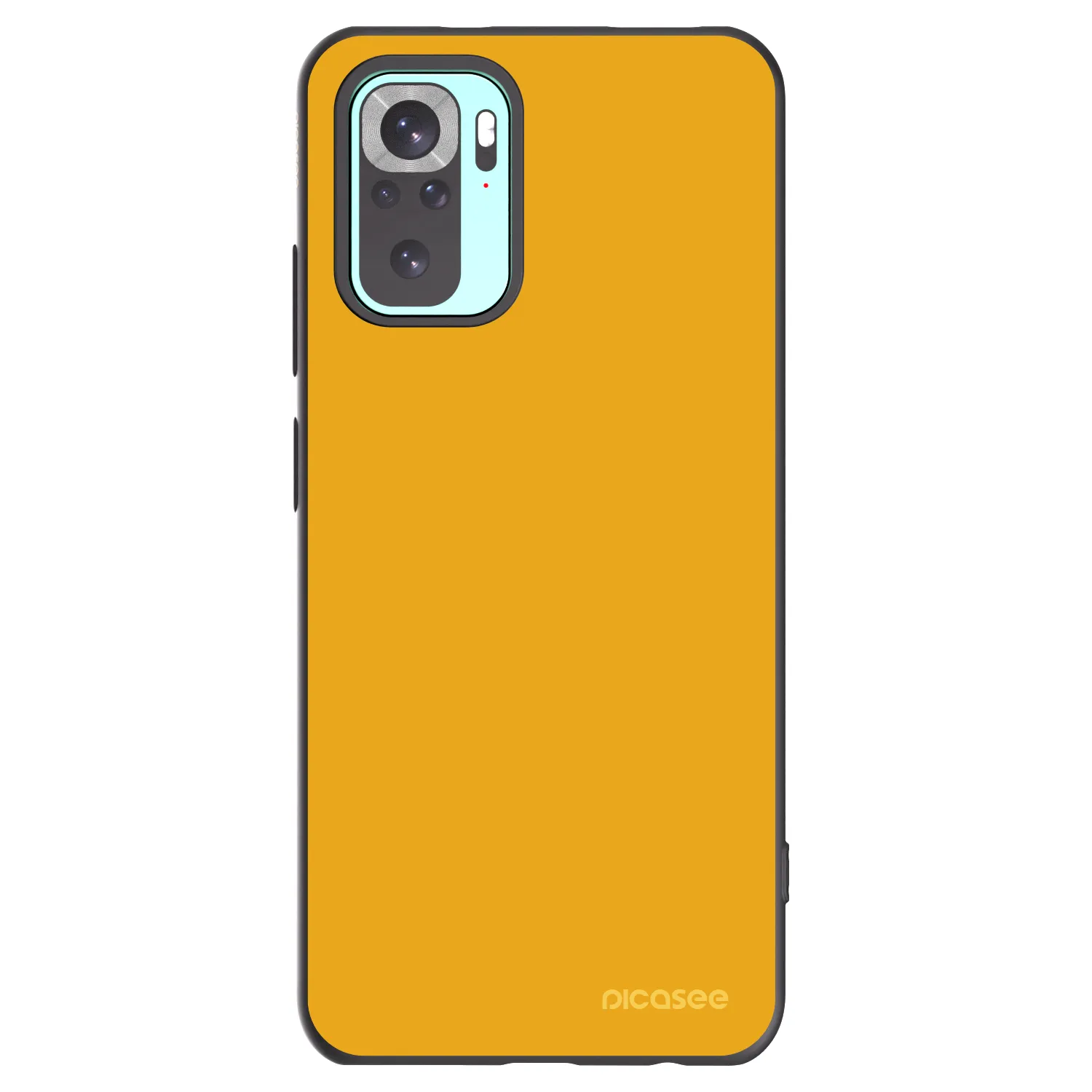 Picasee Xiaomi Redmi Note 10 Pro Hülle - Schwarzes Silikon - Sun