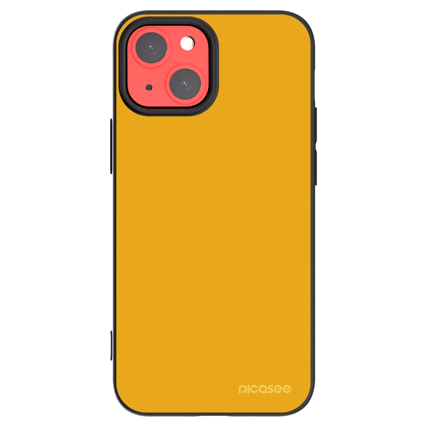 Picasee Apple iPhone 13 mini Hülle - Schwarzes Silikon - Sun