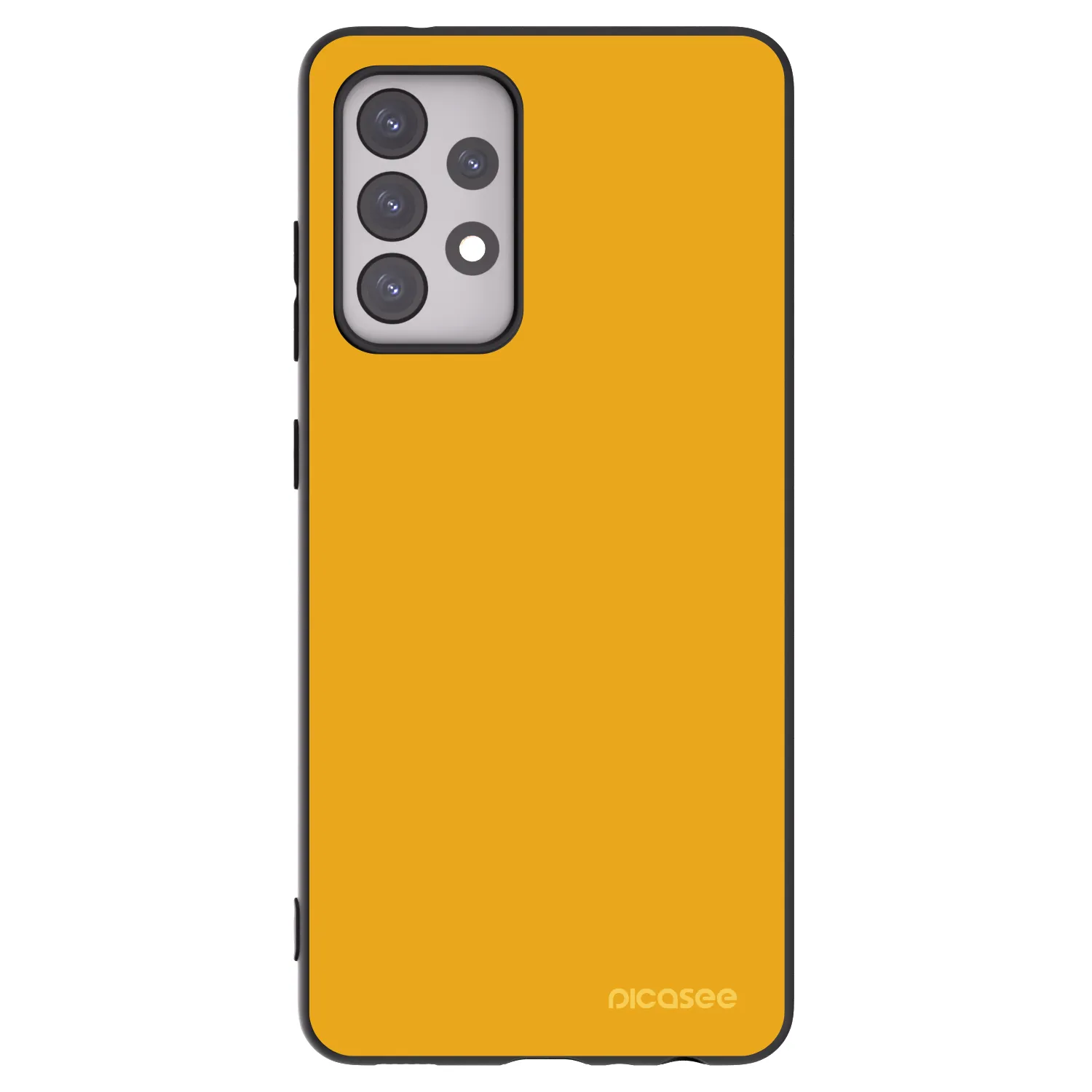 Picasee Samsung Galaxy A52s 5G A528B Hülle - Schwarzes Silikon - Sun