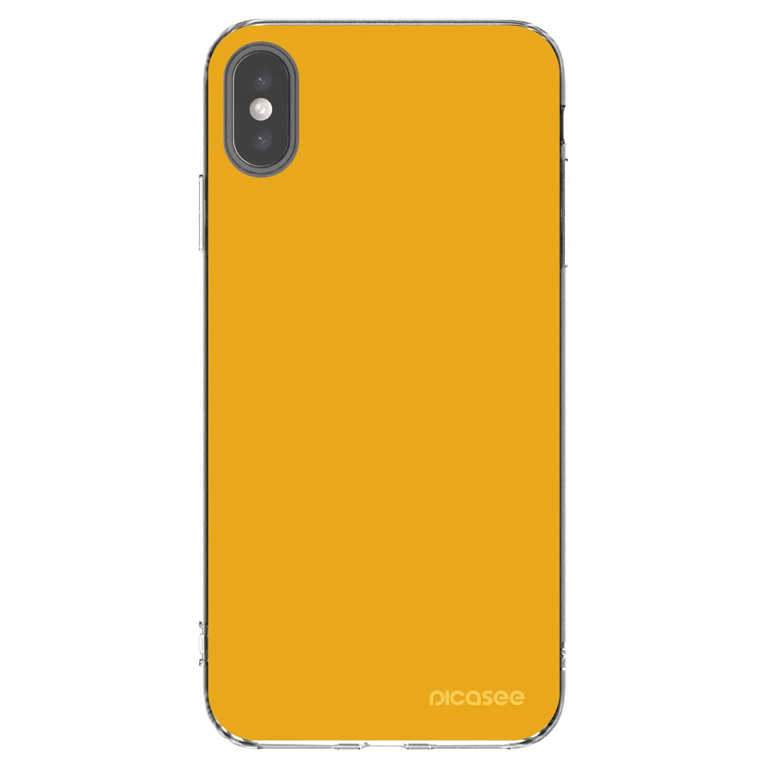 Picasee Apple iPhone XS Max Hülle - Transparentes Silikon - Sun