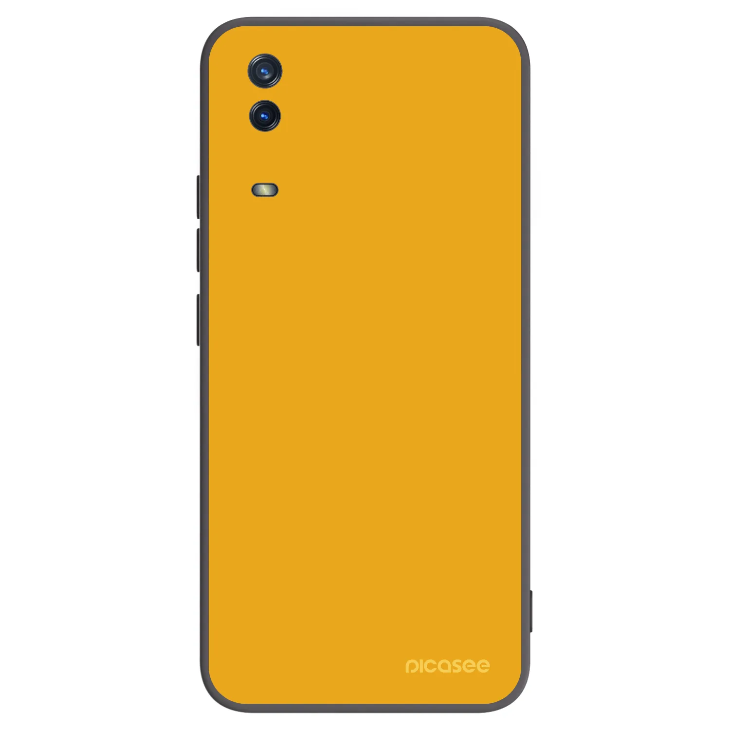 Picasee Vivo Y11s Hülle - Schwarzes Silikon - Sun