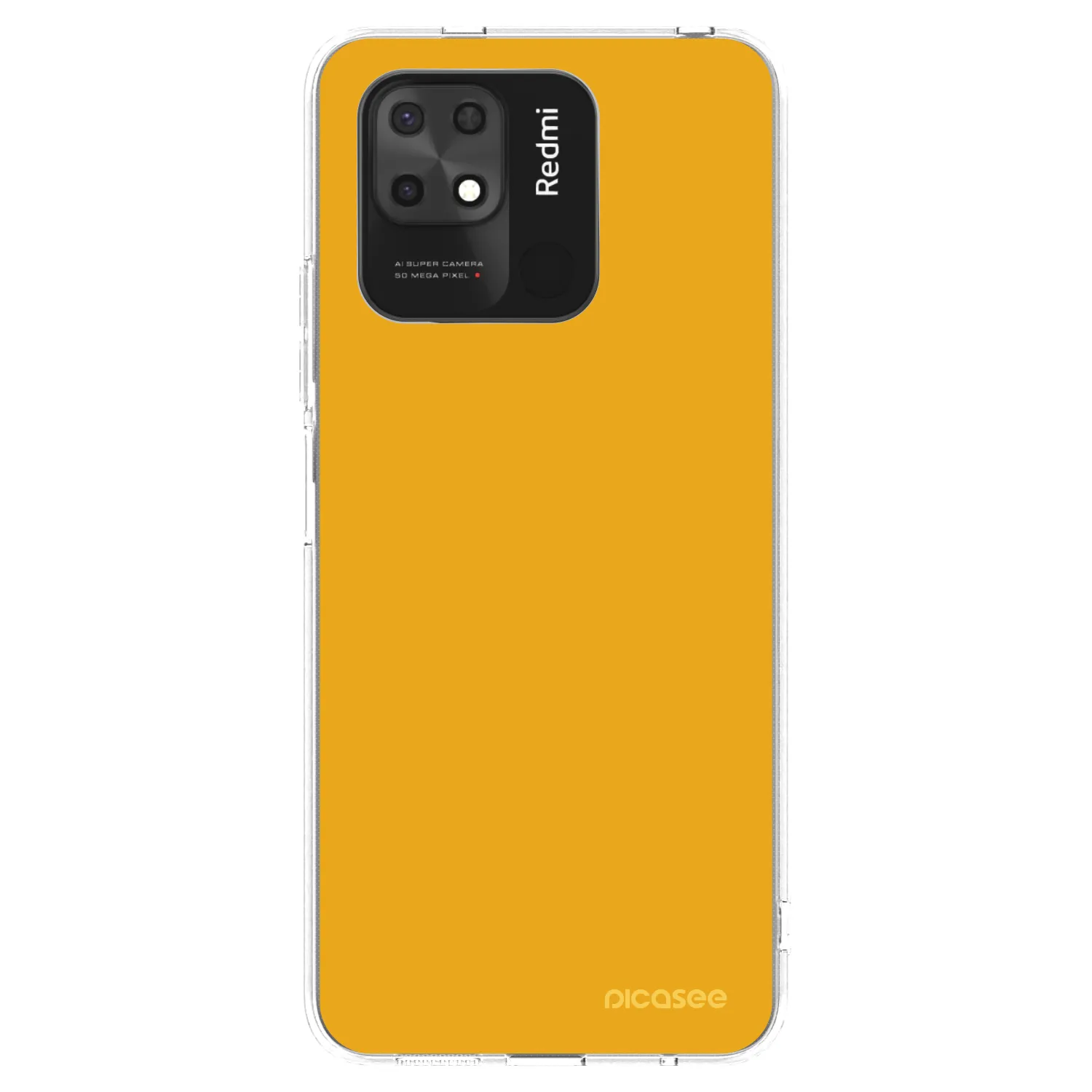 Picasee Xiaomi Redmi 10C Hülle - Transparentes Silikon - Sun