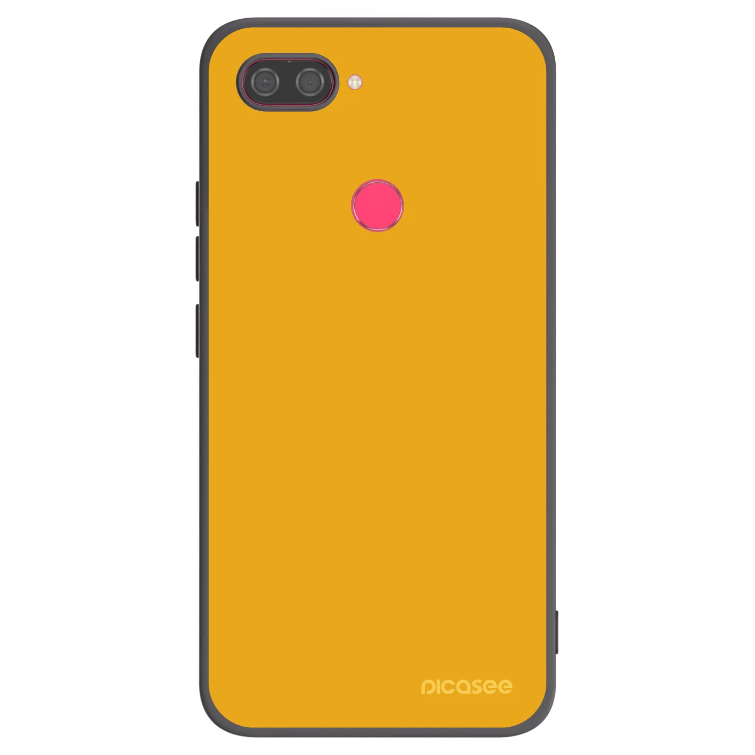 Picasee Xiaomi Mi 8 Lite Hülle - Schwarzes Silikon - Sun