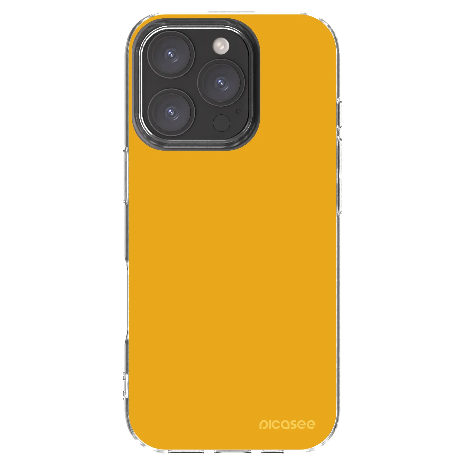 Picasee Apple iPhone 16 Pro Hülle - Transparentes Silikon - Sun