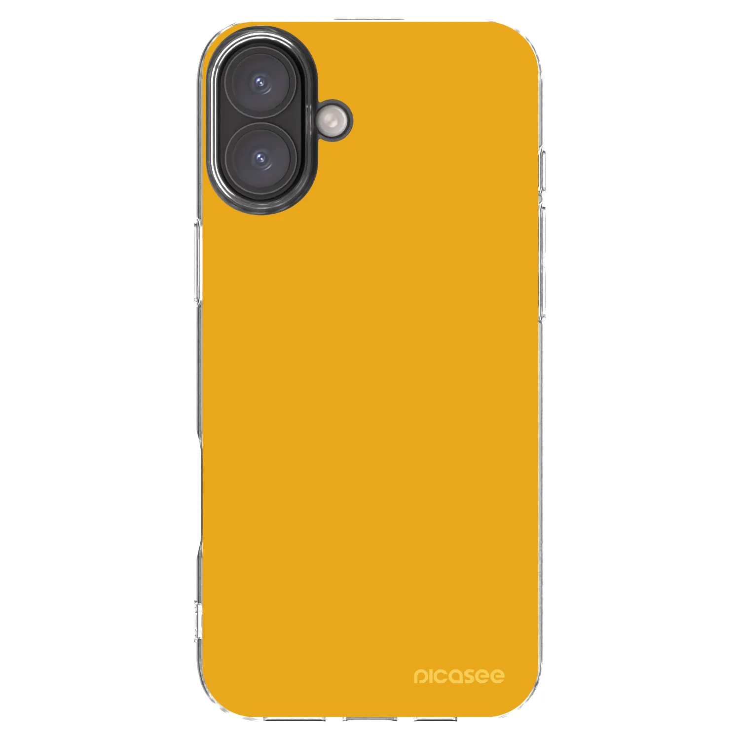 Picasee Apple iPhone 16 Plus Hülle - Transparentes Silikon - Sun