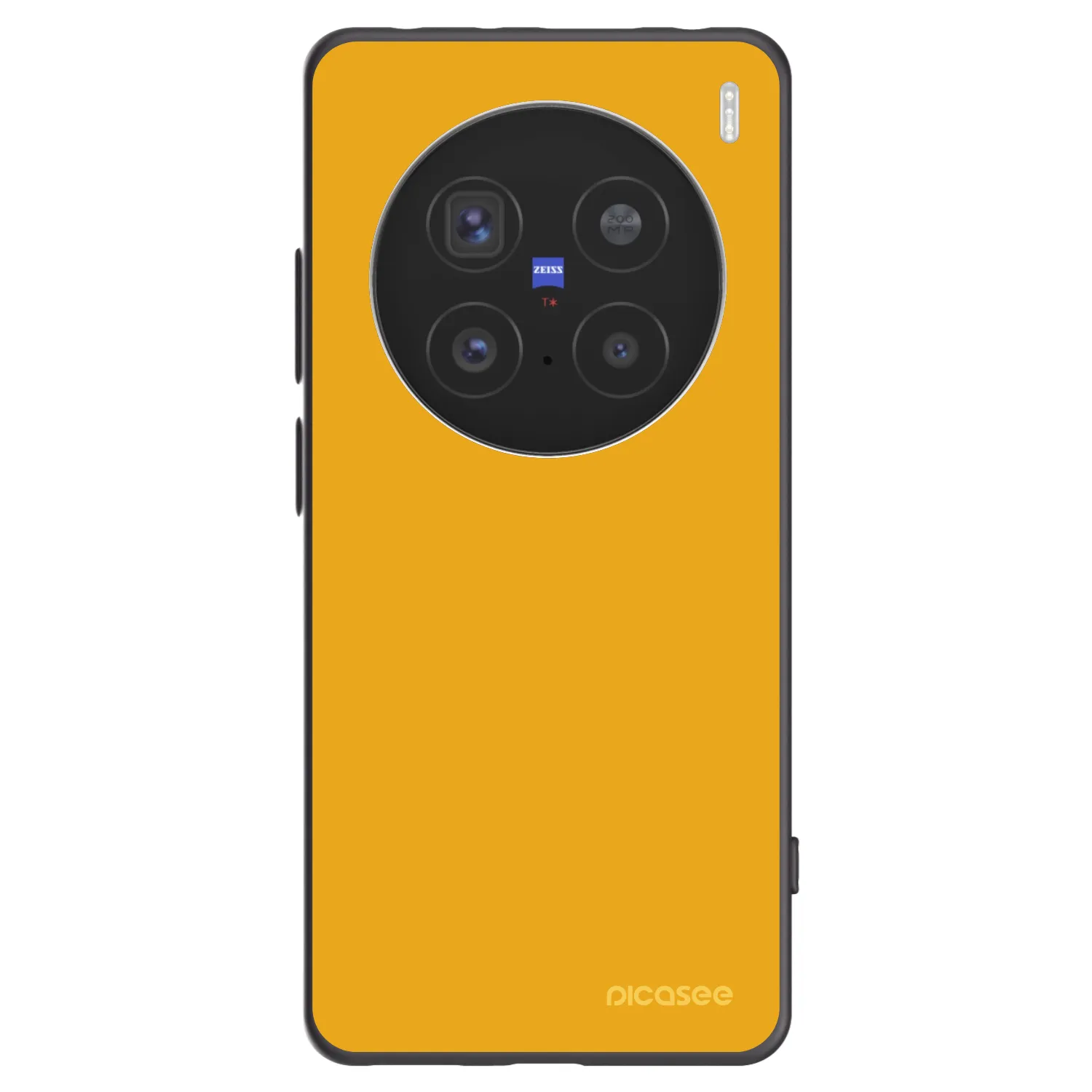 Picasee Vivo X200 Pro Hülle - Schwarzes Silikon - Sun