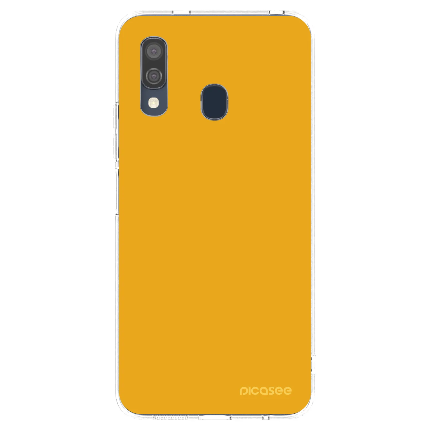 Picasee Samsung Galaxy A40 A405F Hülle - Transparentes Silikon - Sun