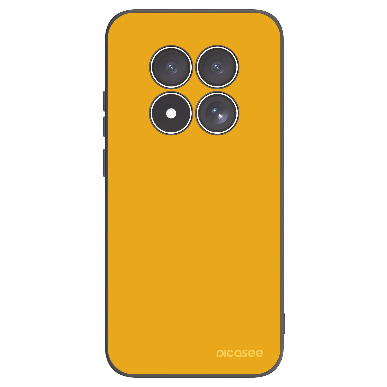 Picasee Xiaomi Redmi Note 15 Pro 4G Hülle - Schwarzes Silikon - Sun