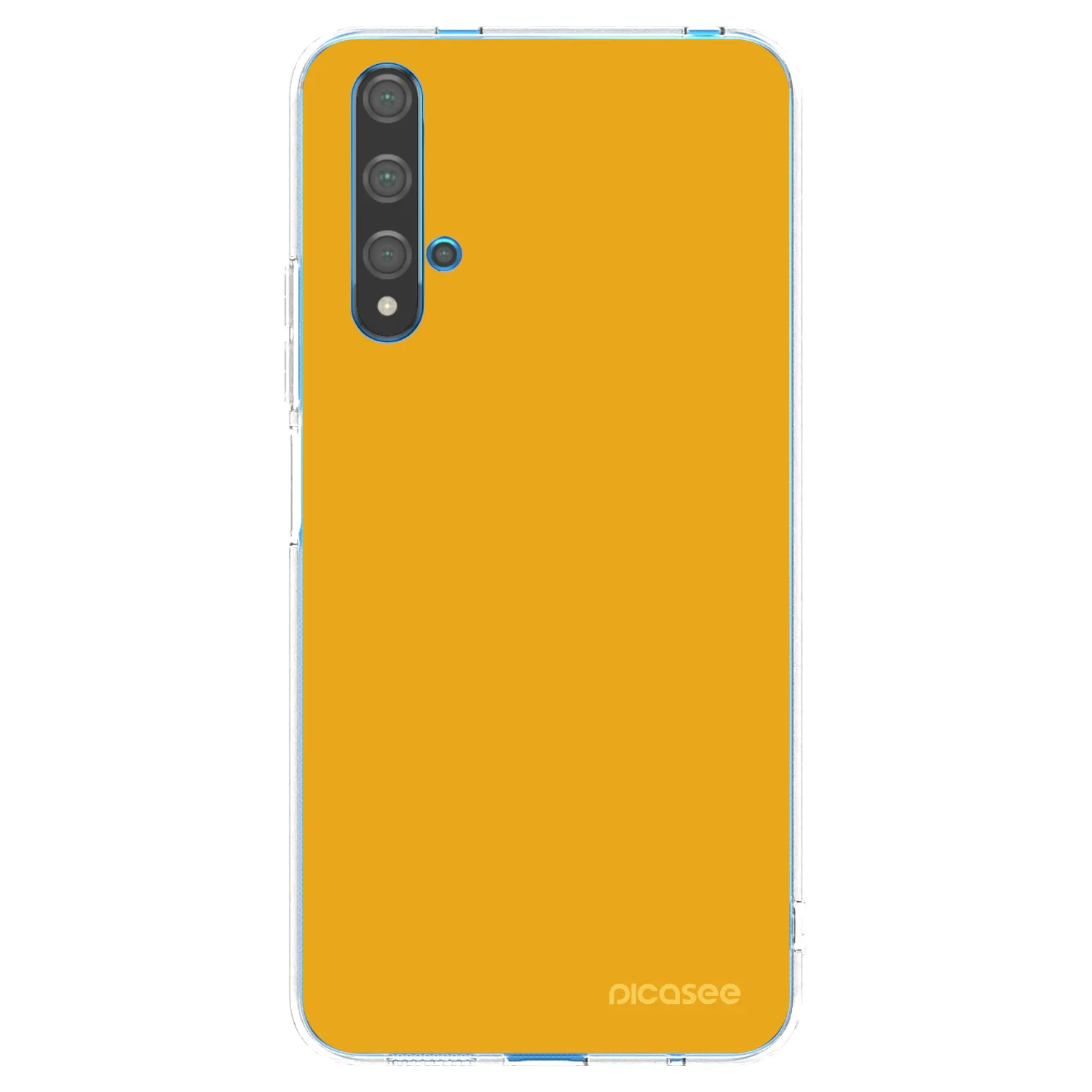 Picasee Huawei Nova 5T Hülle - Transparentes Silikon - Sun
