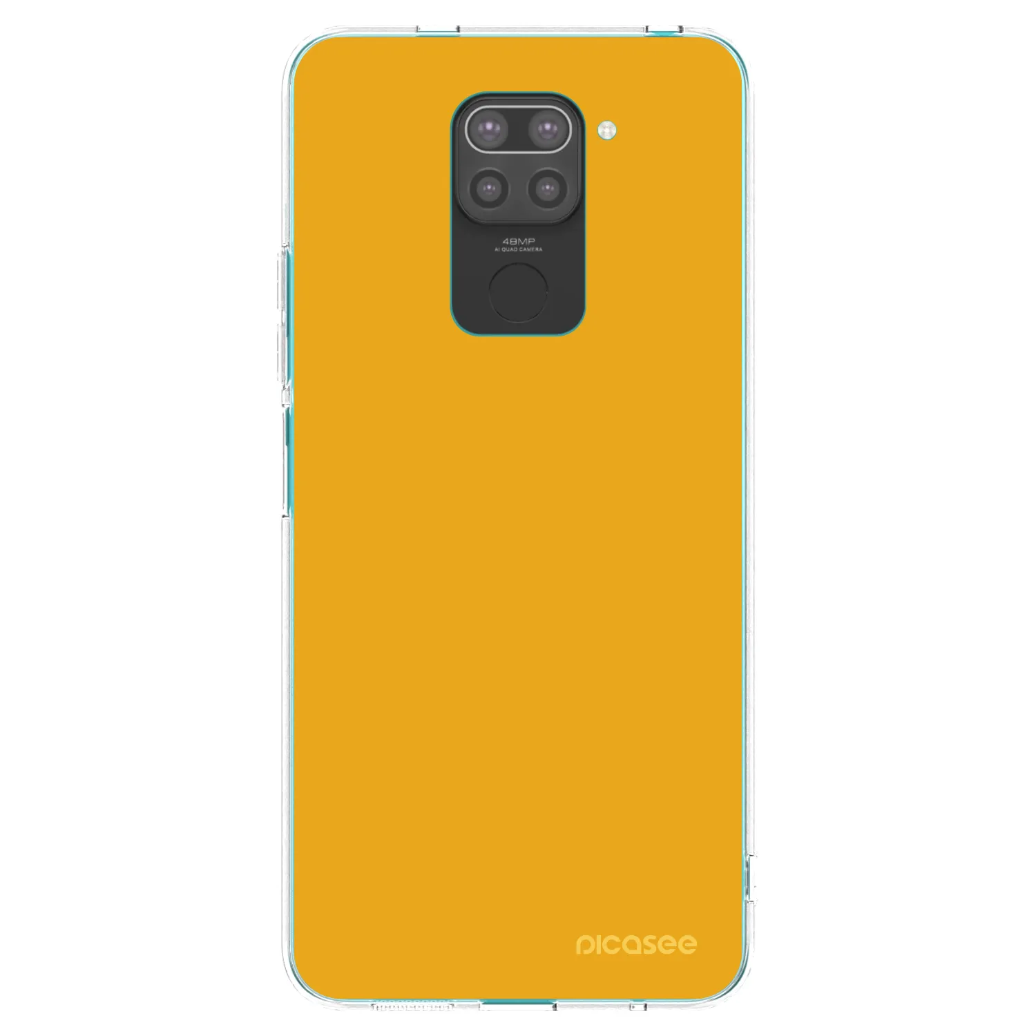 Picasee Xiaomi Redmi Note 9 Hülle - Schwarzes Silikon - Sun
