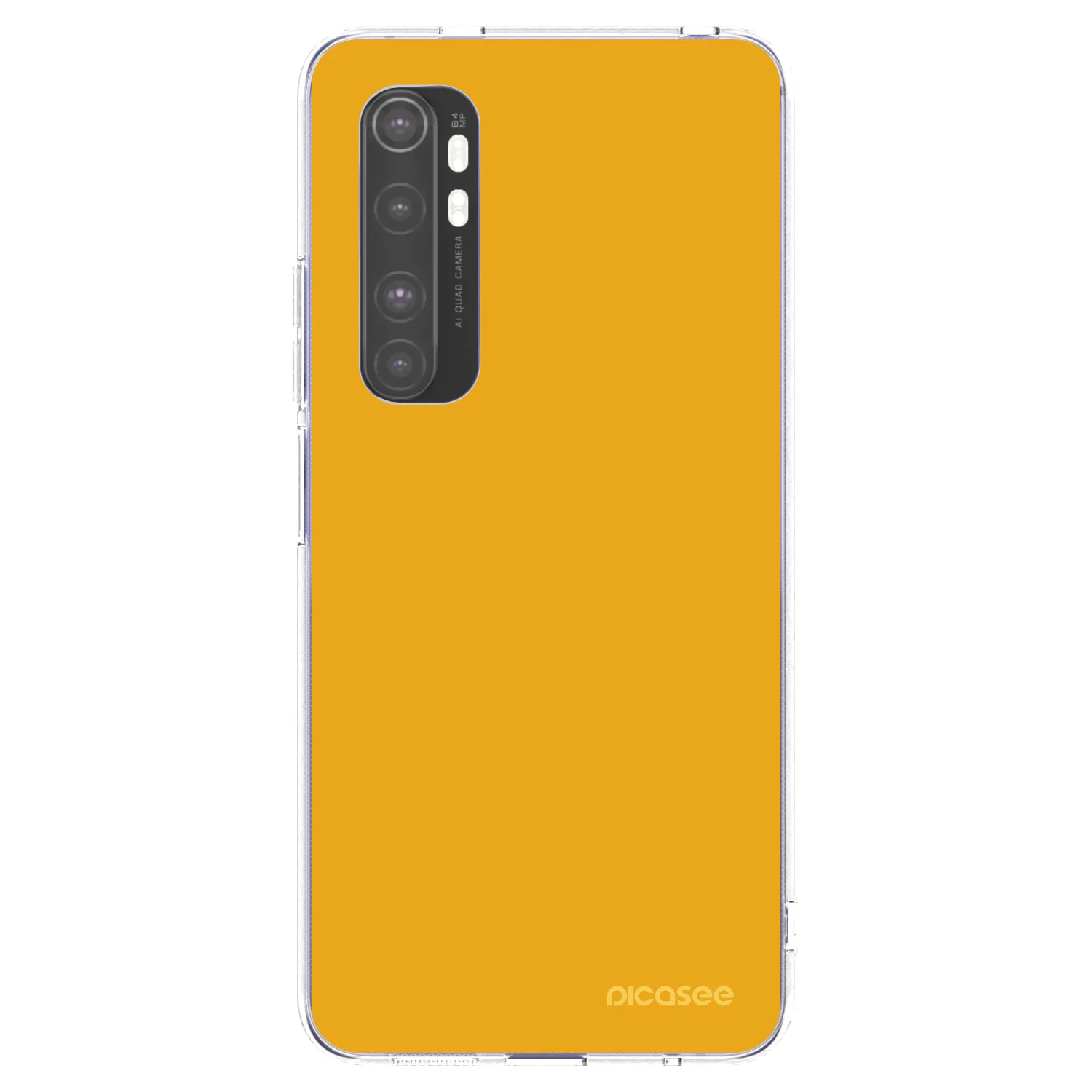 Picasee Xiaomi Mi Note 10 Lite Hülle - Transparentes Silikon - Sun