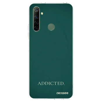 Picasee Realme 6i Hülle - Transparentes Silikon - Addicted