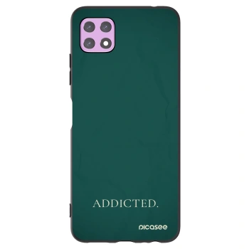 Picasee Samsung Galaxy A22 A226B 5G Hülle - Schwarzes Silikon - Addicted