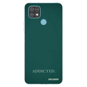 Picasee Realme C21 Hülle - Transparentes Silikon - Addicted