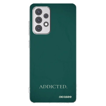 Picasee Samsung Galaxy A52s 5G A528B Hülle - Transparentes Silikon - Addicted
