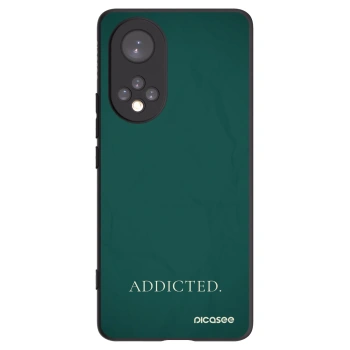 Picasee Honor 50 5G Hülle - Schwarzes Silikon - Addicted