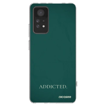 Picasee Xiaomi Redmi Note 11 Pro Hülle - Transparentes Silikon - Addicted